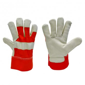 ROK Lined Leather Work Glove Large